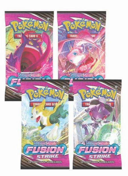 Pokemon Fusion Strike Sleeved Booster Pack (12 packs a lot) - Image 2
