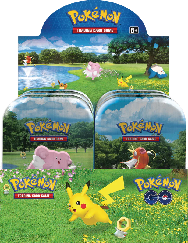 Pokémon GO Mini Tins Display Box (10 Tins)