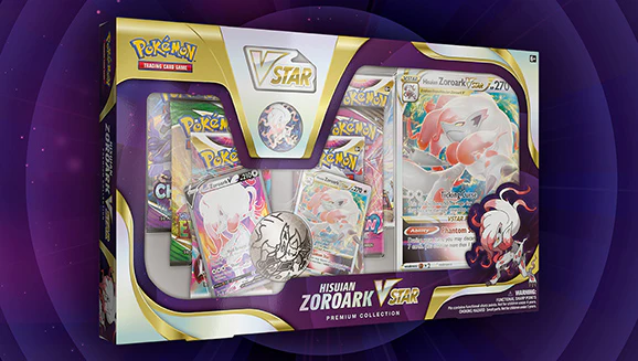 Pokemon Hisuain Zoroark VSTAR Premium Collection