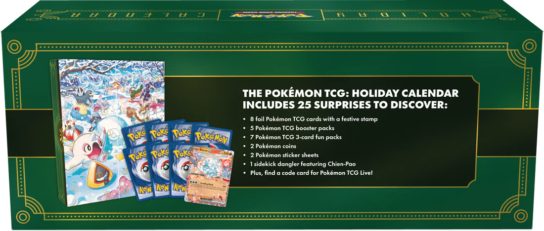 Pokemon Holiday Calendar 2024 - Image 3