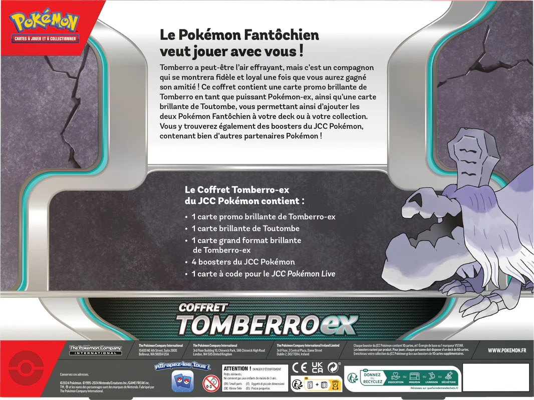 Pokemon Houndstone EX Box (French) - Image 2