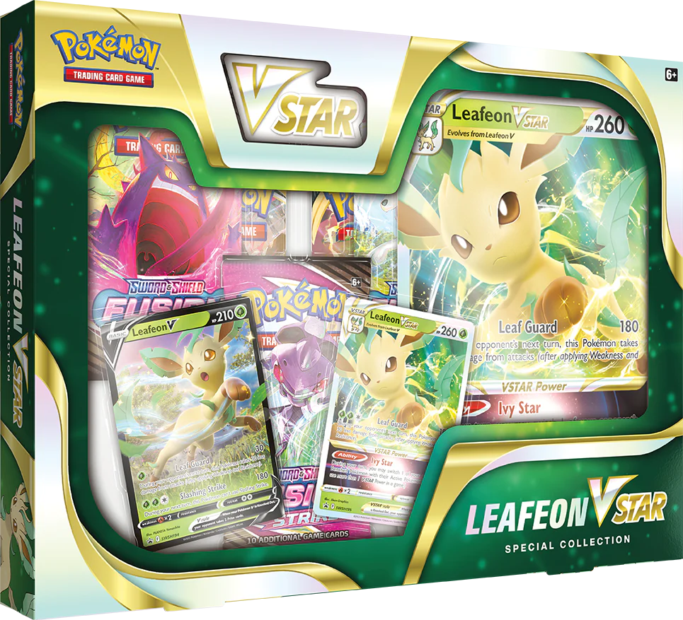 Pokemon Leafeon Vstar Special Collection Box