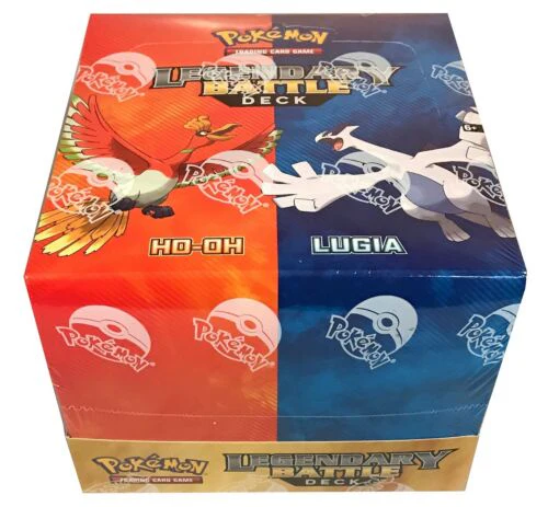 Pokemon Legendary Battle Decks Display Box of 6 Decks (Ho-Oh and Lugia)