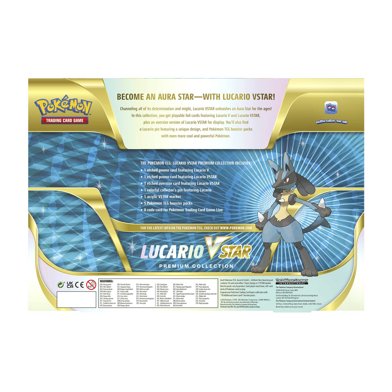 Pokemon Lucario VStar Premium Collection Box - Image 5