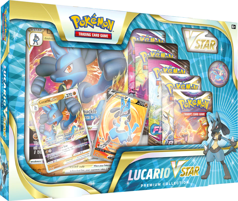 Pokemon Lucario VStar Premium Collection Box - Image 7