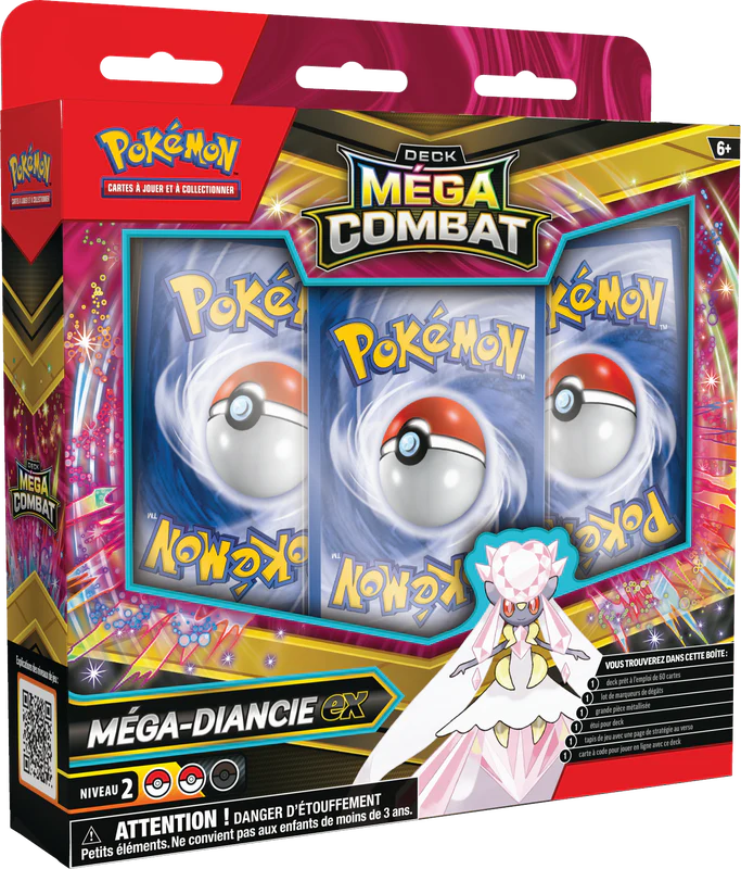 Pokemon Mega Battle Deck Diancie EX (French)