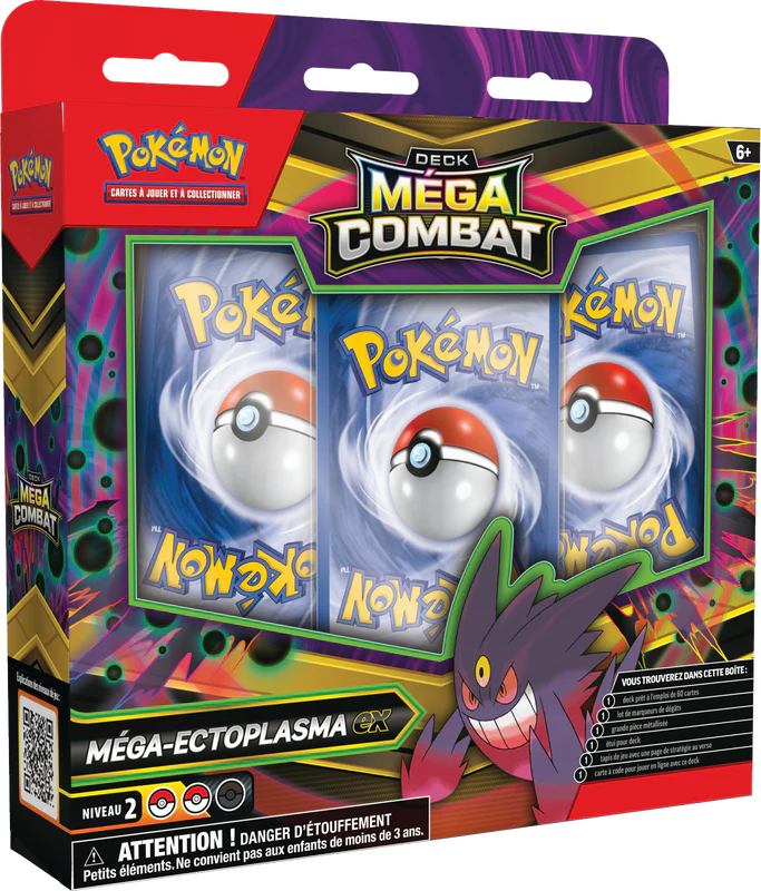 Pokemon Mega Battle Deck Gengar EX (French)