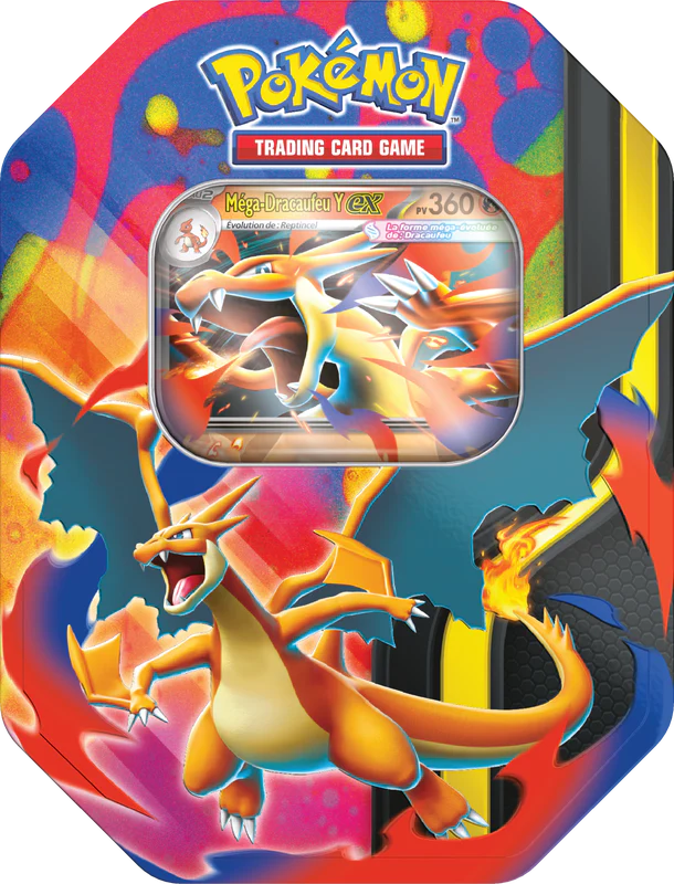 Pokemon Mega Charizard Tin (French) - Image 2