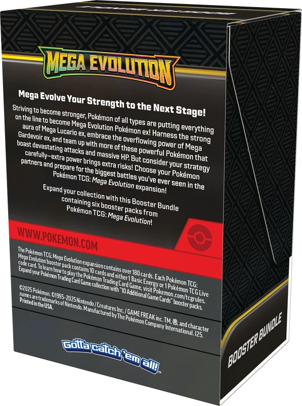 Pokemon Mega Evolution Booster Bundle - Image 2