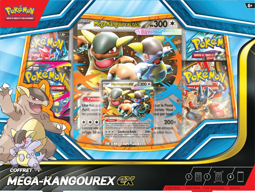 Pokemon Mega Kangaskhan EX Box (French)