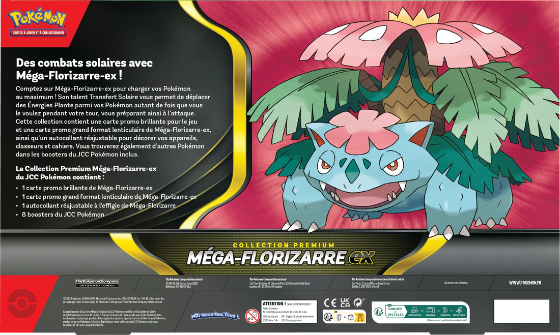 Pokemon Mega Venusaur EX Premium Collection Box (French) - Image 2