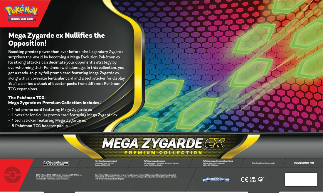 Pokemon Mega Zygarde Ex Premium Collection Box - Image 2