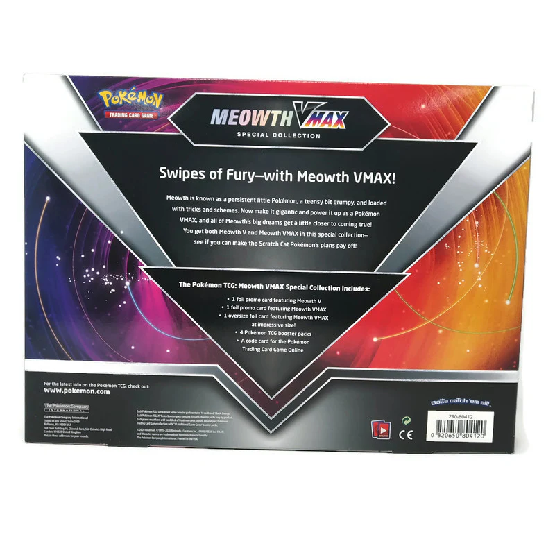 Pokemon Meowth VMax Special Collection Box (International Version) - Image 2