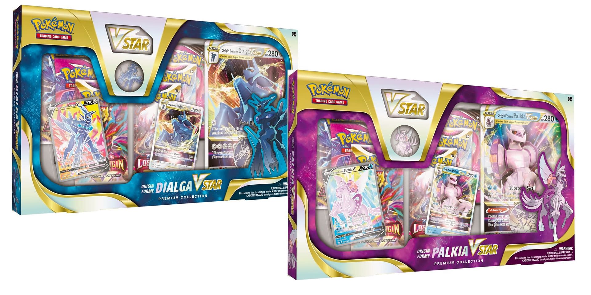 Pokemon Origin Forme Dialga / Palkia VSTAR Premium Collections
