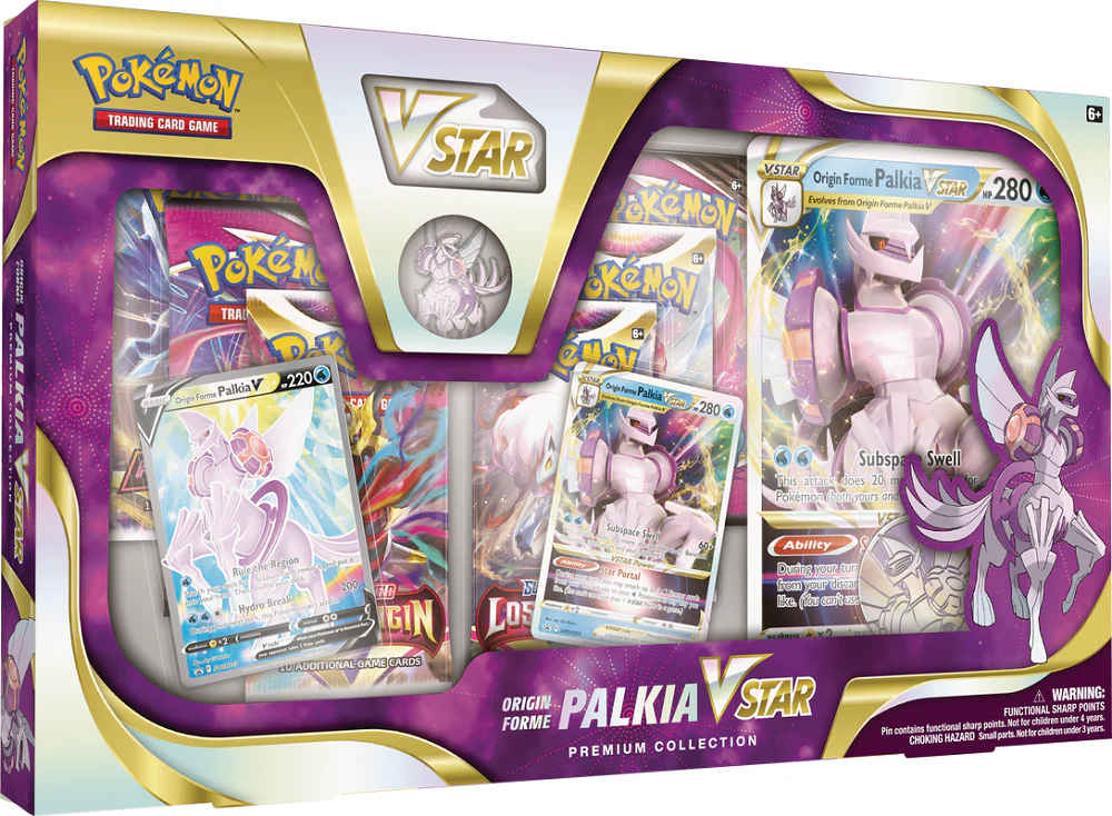 Pokemon Origin Forme Dialga / Palkia VSTAR Premium Collections - Image 2