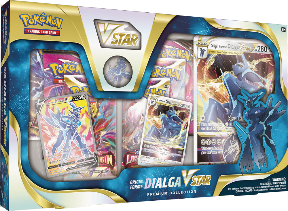 Pokemon Origin Forme Dialga / Palkia VSTAR Premium Collections - Image 3