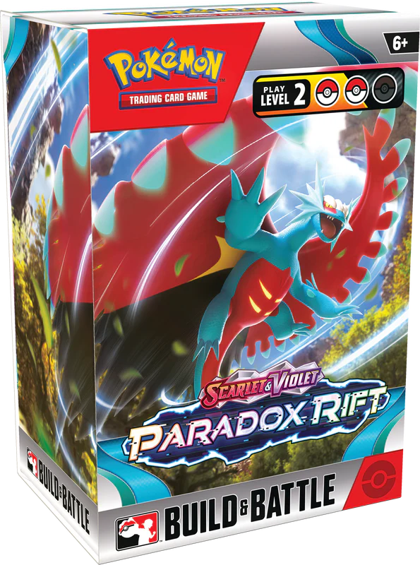 Pokemon Paradox Rift Build & Battle Display Box