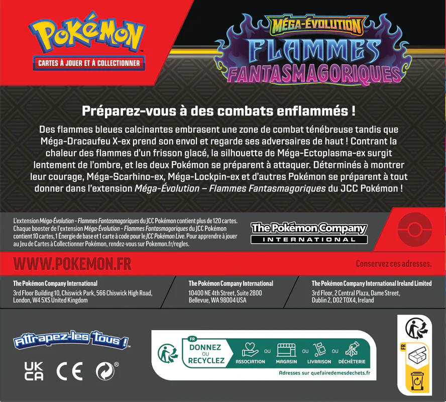 Pokemon Phantasmal Flames Booster Box (French) - Image 2