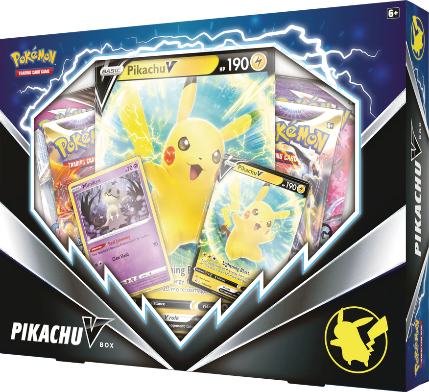Pokemon Pikachu V Box