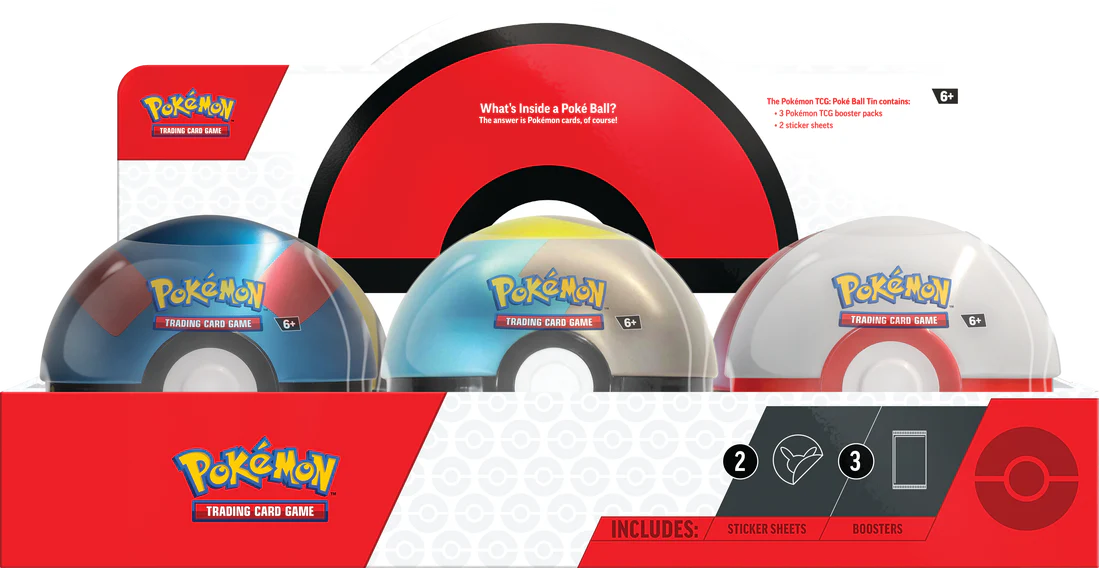 Pokemon Pokeball Tin Q4 2024