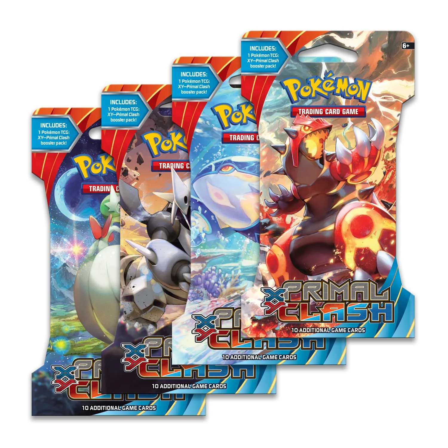 Pokemon Primal Clash Sleeved Booster Pack (12 packs a lot)