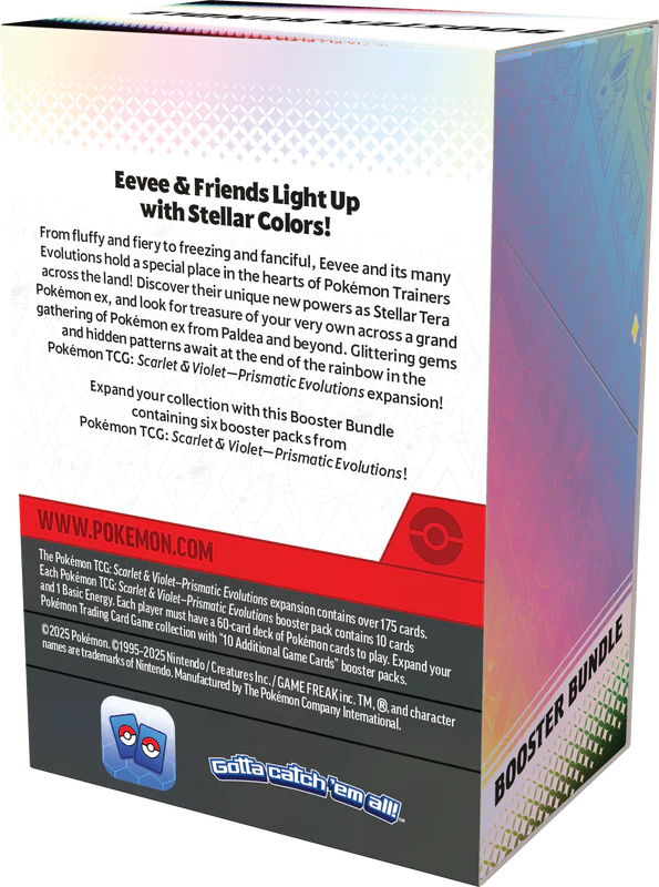 Pokemon Prismatic Evolutions Booster Bundle - Image 3
