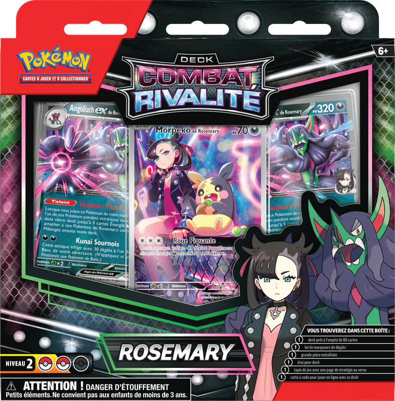 Pokemon Rival Battle Decks Marnie/Steven (French) - Image 2