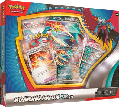 Pokemon Roaring Moon/Iron Valiant Ex Box