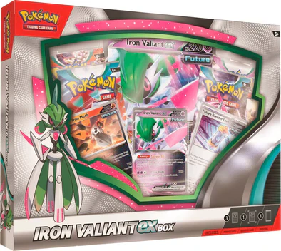 Pokemon Roaring Moon/Iron Valiant Ex Box - Image 2