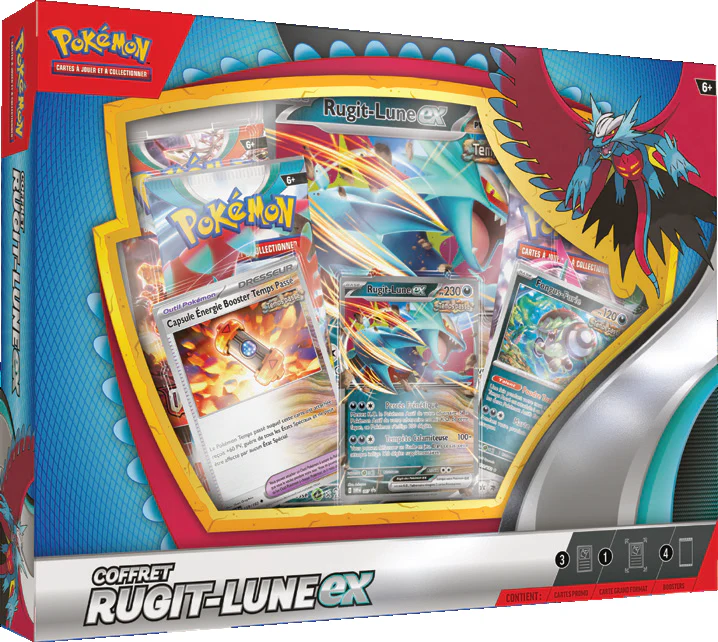 Pokemon Roaring Moon/Iron Valiant Ex Box (French)