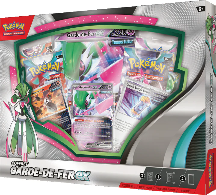 Pokemon Roaring Moon/Iron Valiant Ex Box (French) - Image 2