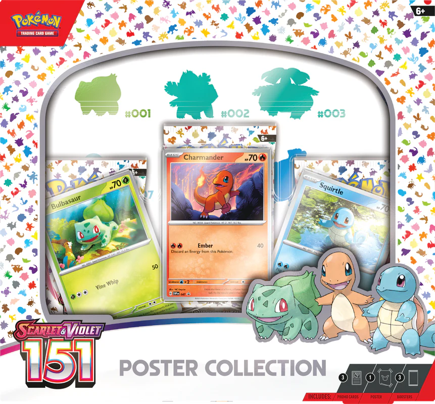 Pokemon Scarlet and Violet 151 Poster Collection