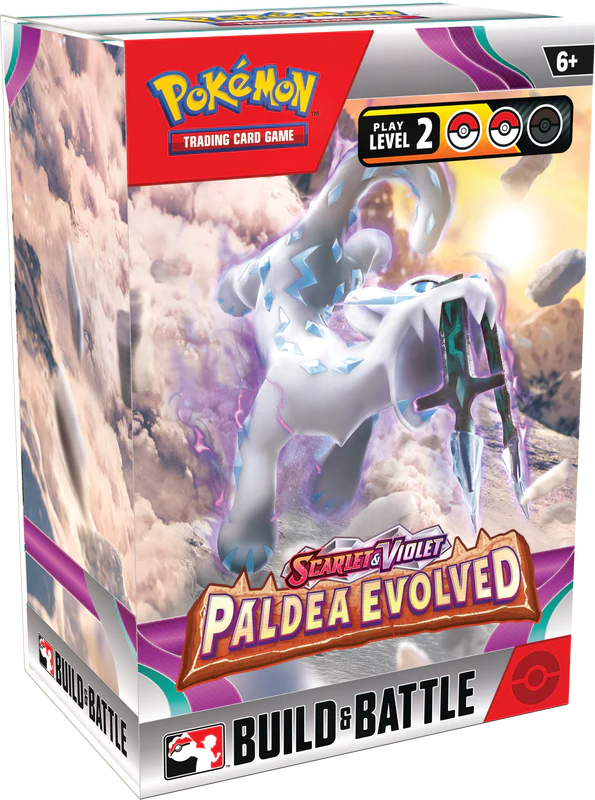 Pokemon Scarlet and Violet 2 Paleda Evolved Build & Battle Display Box