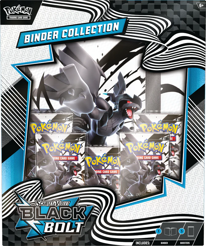 Pokemon Scarlet and Violet Black Bolt Binder Collection