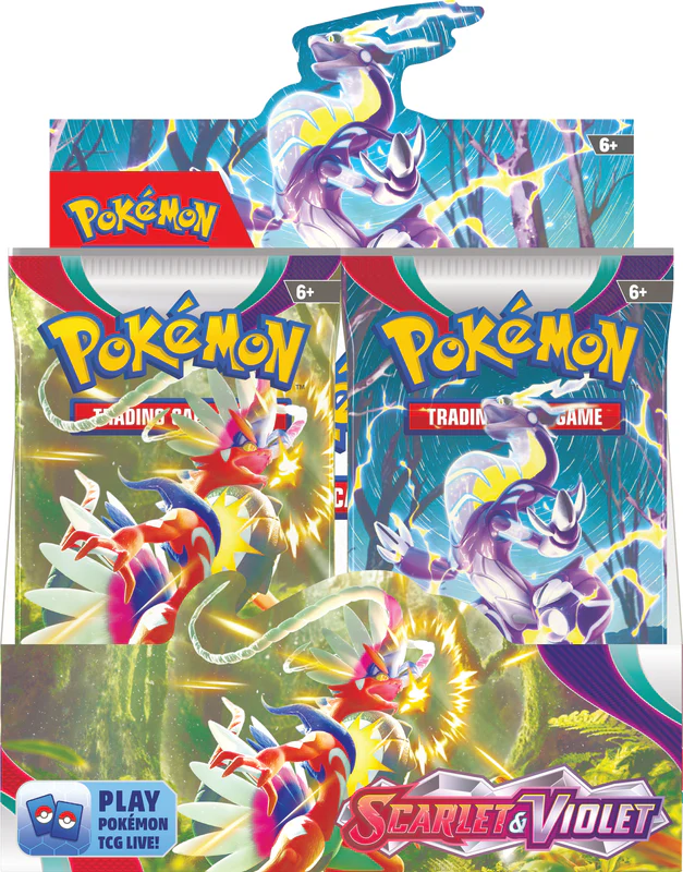Pokemon Scarlet and Violet Booster Box Case (Case of 6 Boxes)