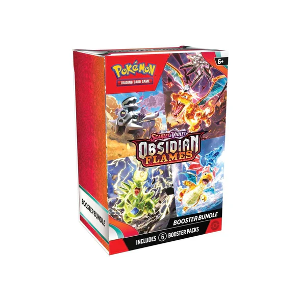 Pokemon Scarlet And Violet Obsidian Flames Booster Bundle