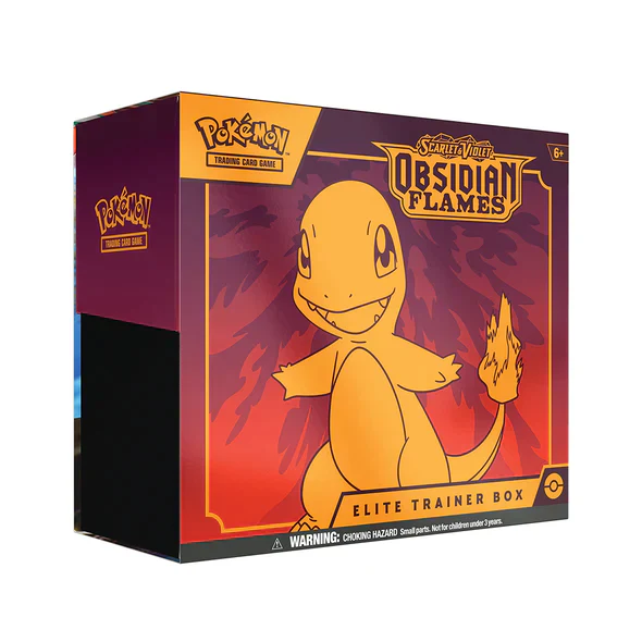 Pokemon Scarlet And Violet Obsidian Flames Elite Trainer Box Case (Case of 10 Boxes)