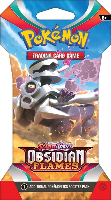 Pokemon Scarlet And Violet Obsidian Flames Sleeved Booster Packs (Lot of 12 Packs) - Image 3