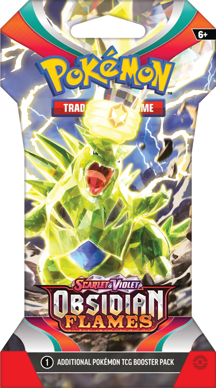 Pokemon Scarlet And Violet Obsidian Flames Sleeved Booster Packs (Lot of 12 Packs) - Image 4