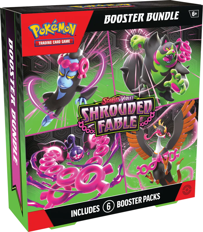 Pokemon Scarlet And Violet Shrouded Fable Booster Bundle