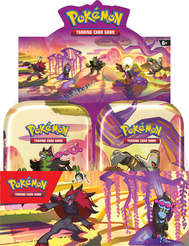 Pokemon Scarlet And Violet Shrouded Fable Mini Tins (French)(Set of 10)