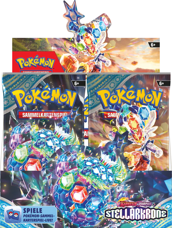 Pokemon Scarlet And Violet Stellar Crown Booster Box (French)