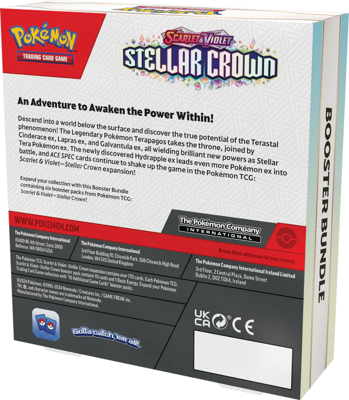 Pokemon Scarlet And Violet Stellar Crown Booster Bundle - Image 2