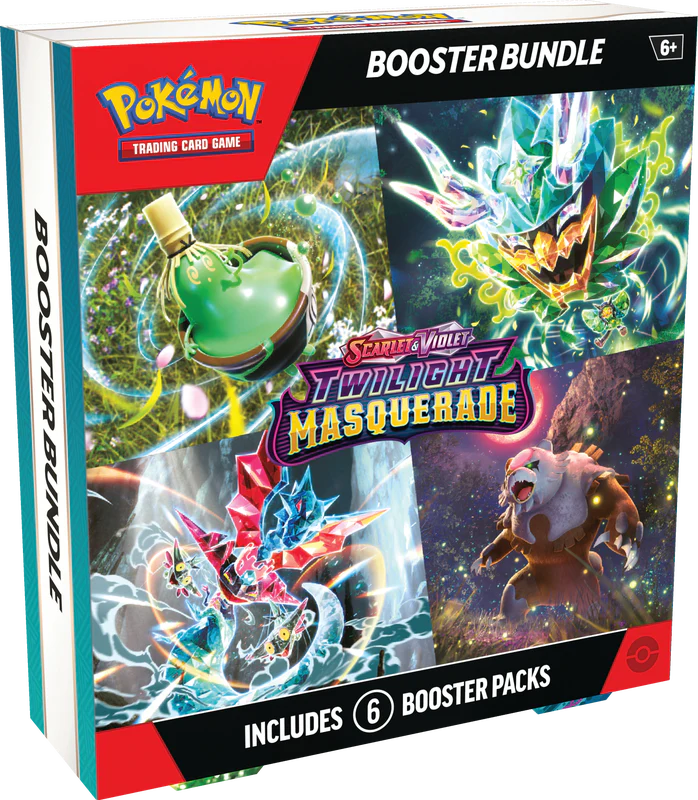 Pokemon Scarlet And Violet Twilight Masquerade Booster Bundle