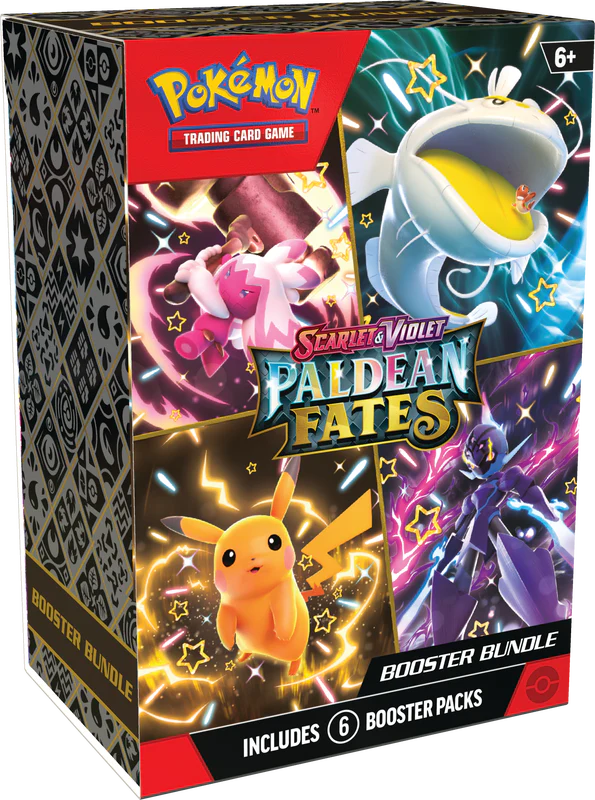 Pokemon Scarlet & Violet Paldean Fates Booster Bundle