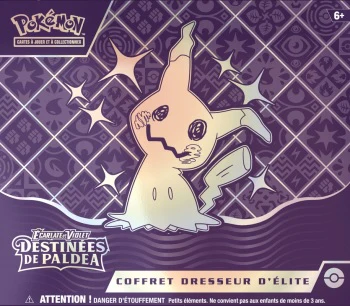 Pokemon Scarlet & Violet Paldean Fates Elite Trainer Box (French)