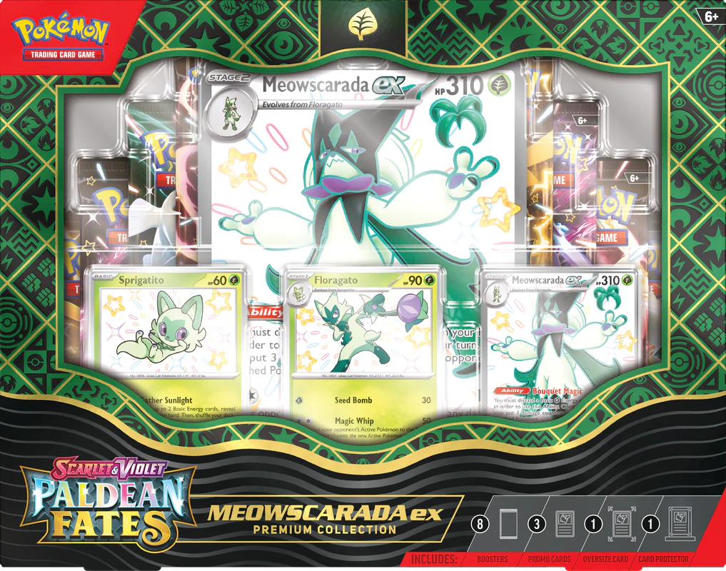 Pokemon Scarlet & Violet Paldean Fates Ex Premium Collection Box - Image 2