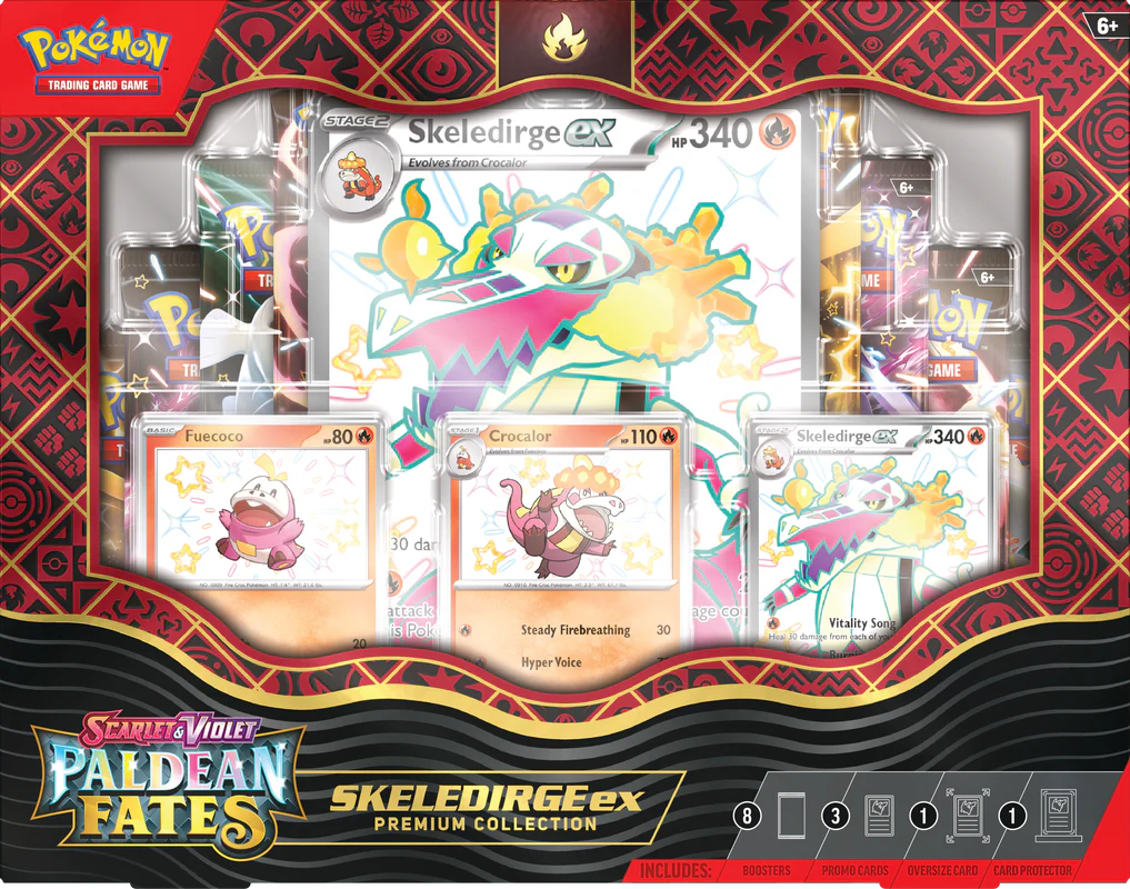 Pokemon Scarlet & Violet Paldean Fates Ex Premium Collection Box - Image 3