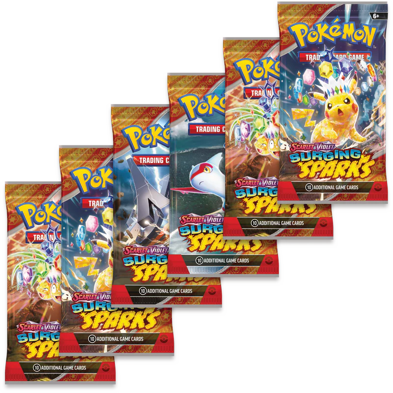 Pokemon Scarlet & Violet Surging Sparks Booster Bundle - Image 2
