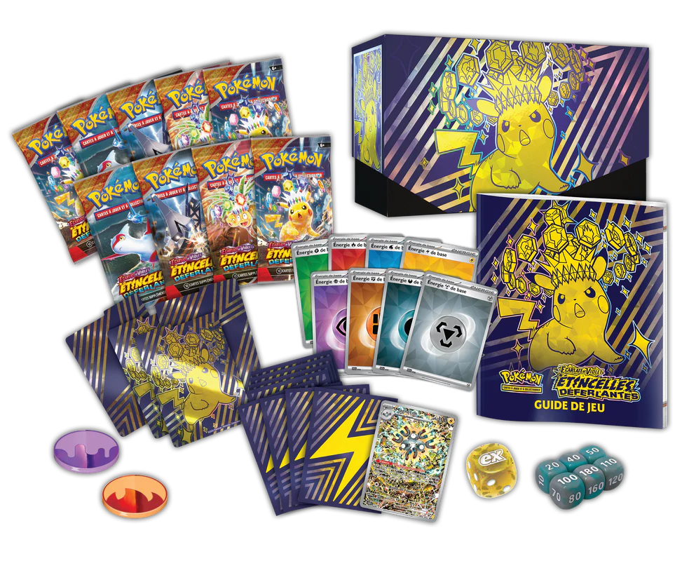 Pokemon Scarlet & Violet Surging Sparks Elite Trainer Box (French) - Image 2